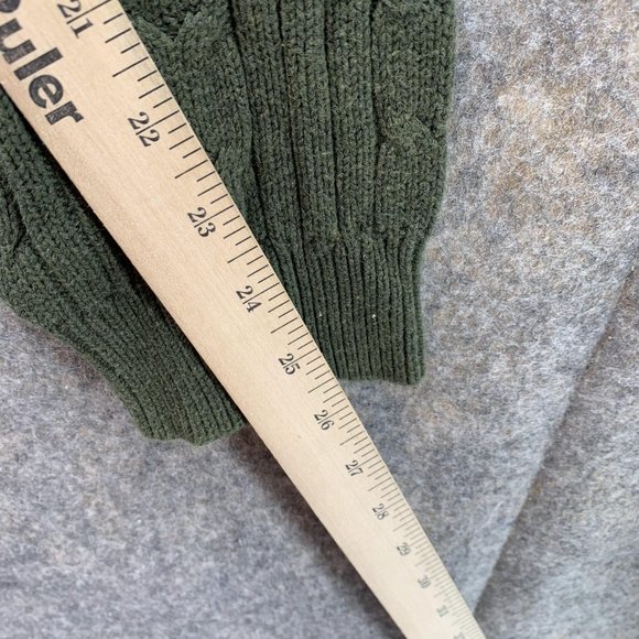 Eddie Bauer Sweater Men's Extra Large Tall Adult Green Long Sleeve Outdoors - Picture 8 of 15